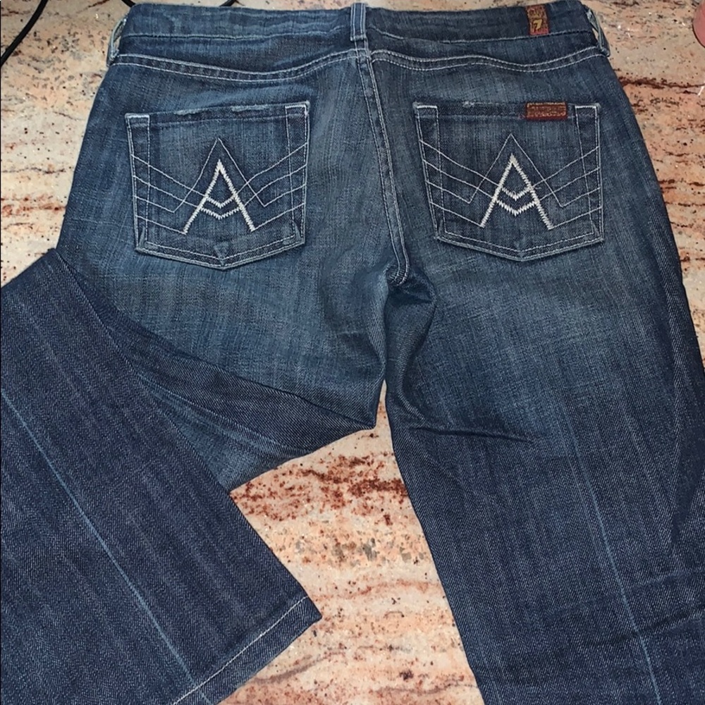 7 for All Mankind low-rise Jeans